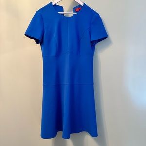 Royal blue Hugo Boss corporate dress